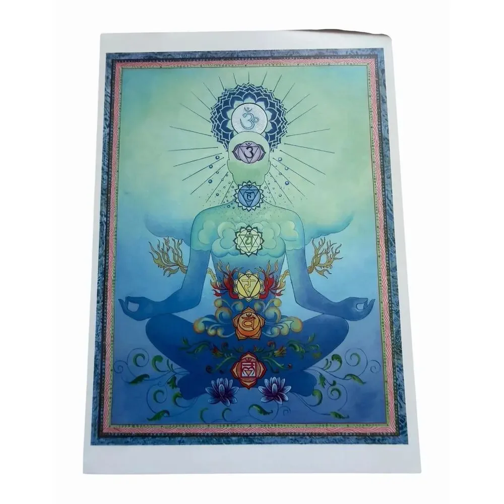 Paul Heussenstamm Chakra Greeting Card Set Blank Art Cards Meditation Spiritual
